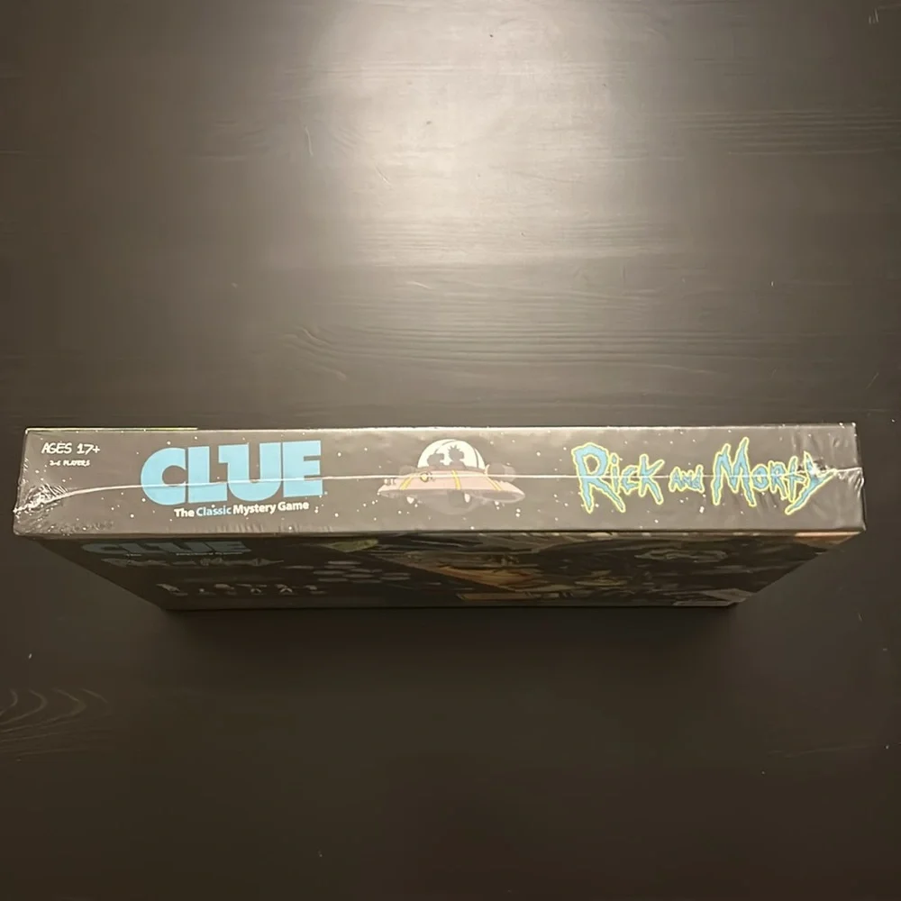 Rick and Morty Back in Blackout Clue board game NIB sealed never opened - Picture 3 of 16